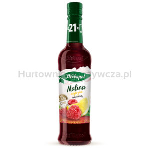 Herbapol Syrop Owocowy O Smaku Malina Z Cytryną Z Witaminą C, D, B6 I Cynk, 420Ml