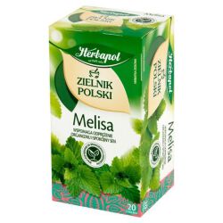 Herbata HERBAPOL Zielnik Polski, 20 torebek, melisa