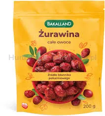 Bakalland Żurawina całe owoce 200g