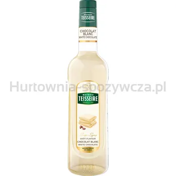 Mathieu Teisseire Syrop O Smaku Białej Czekolady 0,7 L