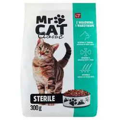 Karma Kot Mr Cat Steril Sucha 300 G Mw Dobry Wybór
