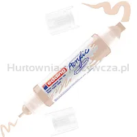 Marker akrylowy 3D e-5400 EDDING, podwójny, 2-3 mm, 5-10 mm, ciepły beżowy - 3