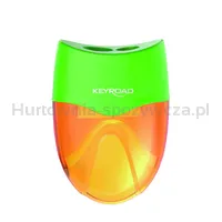 Temperówka Plastikowa Keyroad, Podwójna, Blister, Mix Kolorów - 3