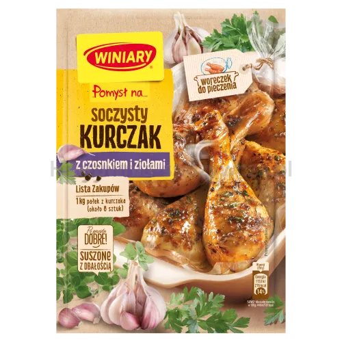 Winiary Pomysł Na... Soczysty Kurczak Z Czosnkiem I Ziołami 30G
