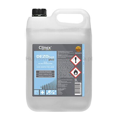 Profesjonalny płyn CLINEX Dezosept Plus, do dezynfekcji rąk, 5l