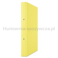 Donau Segregator ringowy PP, A4/2R/20mm, żółty 