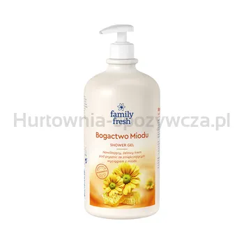 Family Fresh Żel Pod Prysznic Bogactwo Miodu 1000Ml