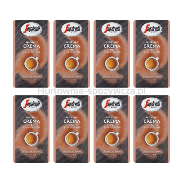 Segafredo Kawa Ziarnista Zanetti Selezione Crema 1000 G 100%