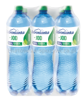 Woda Ustronianka z jodem 1,5L Gazowana