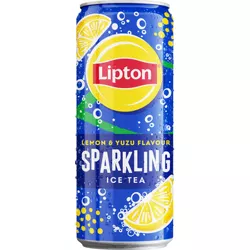 Lipton Lemon & yuzu sparkling ice tea 330 ml kaucja