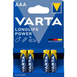 Baterie Varta Longlife Power Lr03 Aaa 4 Szt.