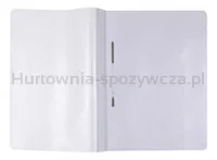 Office Products Skoroszyt, Pp, A4, Miękki, 100/170Mikr., Wpinany, Biały - 2
