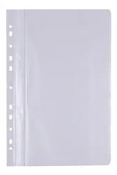 Office Products Skoroszyt, Pp, A4, Miękki, 100/170Mikr., Wpinany, Biały