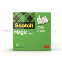 Taśma Biurowa Scotch® Magic™ (810), Matowa, 19Mm, 33M - 2