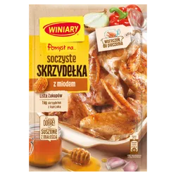 Winiary Pomysł Na... Soczyste Skrzydełka Z Miodem 28G