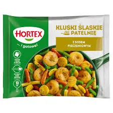 Hortex Kluski Śląskie Na Patelnię Z Sosem Pieczeniowym 400G