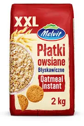 Melvit Płatki owsiane błyskawiczne 2kg XXL