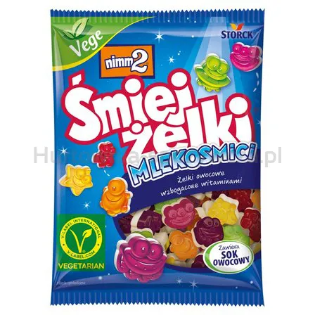 Żelki Nimm2 Śmiejżelki Mlekosmici 90 G Storck
