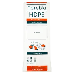 Torebki Hdpe 22 X 38 Cm 1000 Sztuk