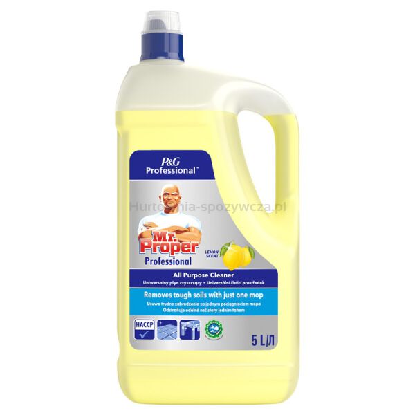 Mr.Proper Professional Lemon Uniwersalny Płyn Czyszczący, 5L