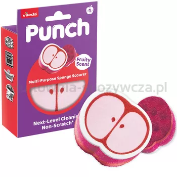 Vileda Punch Uniwersalny zmywak Jabłko 1 szt.