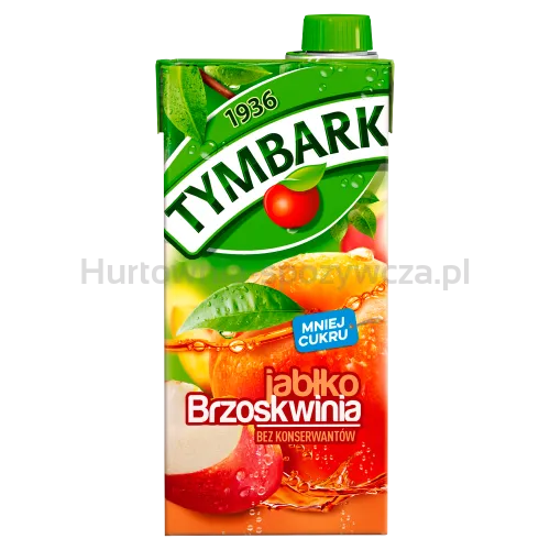 Tymbark Napój Jabłko Brzoskwinia 1 L
