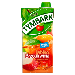 Tymbark Napój Jabłko Brzoskwinia 1 L