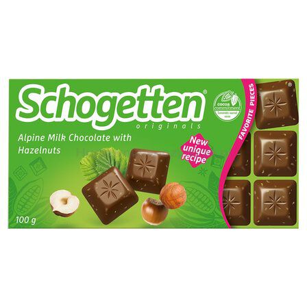 Schogetten Czekolada Alpine Milk With Hazelnuts 100G