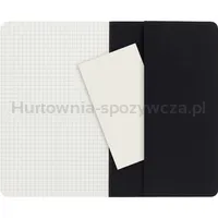 Zestaw 3 Zeszytów MOLESKINE Cahier Journals L (13x21cm) w kratkę, 80 strony, czarny - 6