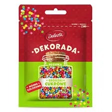 Delecta Decorada Groszki cukrowe 35g