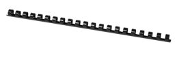 Office Products Grzbiety do bindowania A4, 12mm (95 kartek), 100 szt., czarne 
