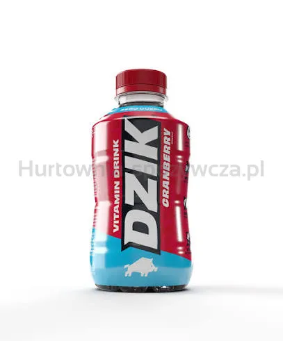 Dzik Vitamin Drink Cranberry 500 Ml - Napój Funkcjonalny