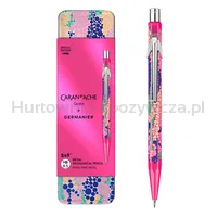 Ołówek mechaniczny CARAN D'ACHE 844 Germanier, 0,5mm, w pudełku, różowy neonowy - 2