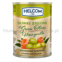 Helcom Oliwki Zielone Nadziewane ŁoSosiem 300Ml 