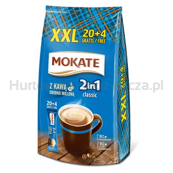 Mokate Mokate 2In1, Rozpuszczalna, 24X8G