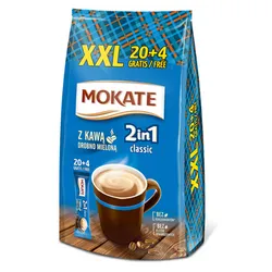 Mokate Mokate 2In1, Rozpuszczalna, 24X8G