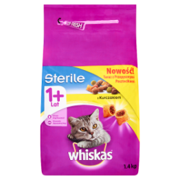 *Whiskas Sterile Kurczak 1,4Kg