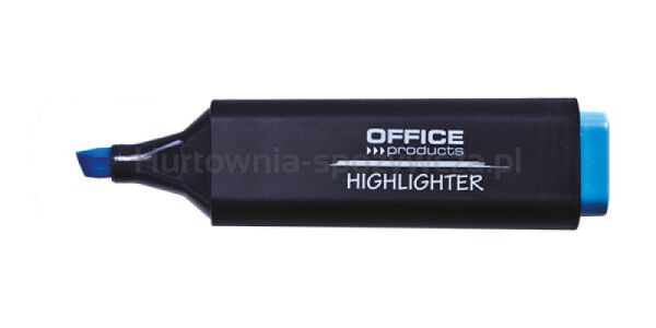 Office Products Zakreślacz fluorescencyjny, 1-5mm (linia), niebieski  - 2
