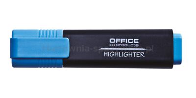Office Products Zakreślacz fluorescencyjny, 1-5mm (linia), niebieski 