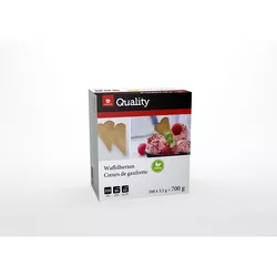 TGQ Wafle w kształcie serca 700 g