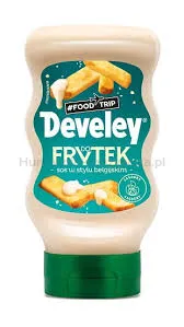 Develey Food Trip. Sos do frytek w stylu belgijskim łagodny 300ml