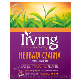 Irving Herbata Czarna 100 Torebek 200 G (100X2 G)