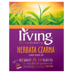 *Irving Herbata Czarna 200 G (100 Torebek)