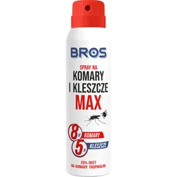 BROS - spray na komary i kleszcze MAX 90ml