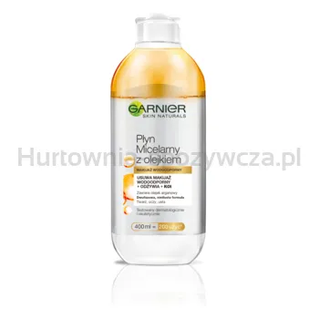 Garnier Skin Naturals Płyn Micelarny Z Olejkiem Arganowym 400 Ml