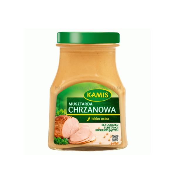 KAMIS Musztarda Chrzanowa 185g