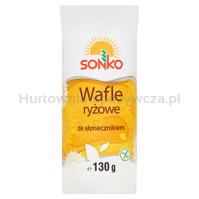 Sonko Wafle Ryżowe Ze Słonecznikiem 130 G.