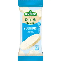 Kupiec Wafle ryżowe w polewie jogurtowej 60g