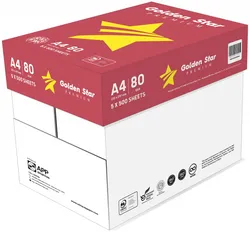 Papier ksero GOLDEN STAR Premium, A4, 80gsm, 500 arkuszy, klasa C