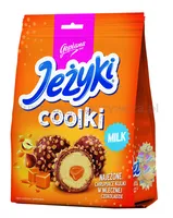 Pralinki JEŻYKI Coolki, milk, 140g